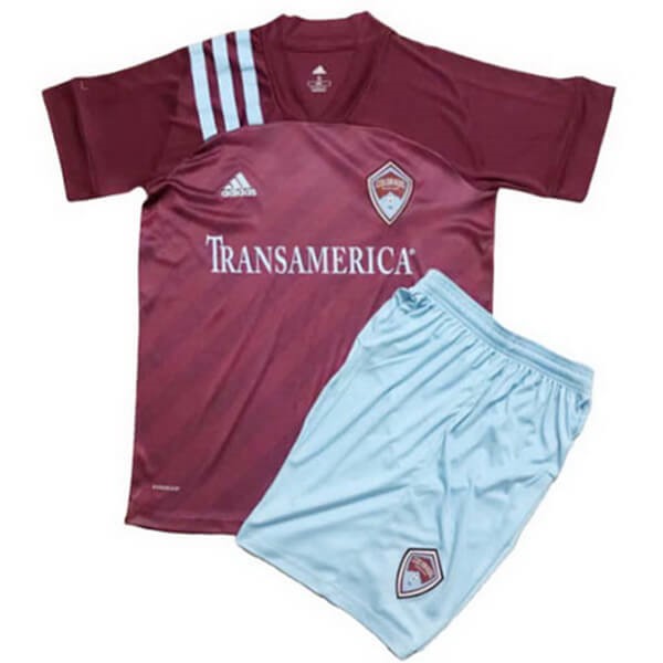 Camiseta Colorado Rapids 1ª Niño 2020 2021 Rojo